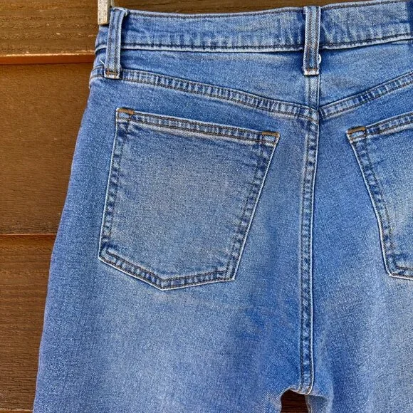 Abercrombie & Fitch The Skinny High Rise With Split Ankle Detail Jeans Size 29 - Picture 13 of 14